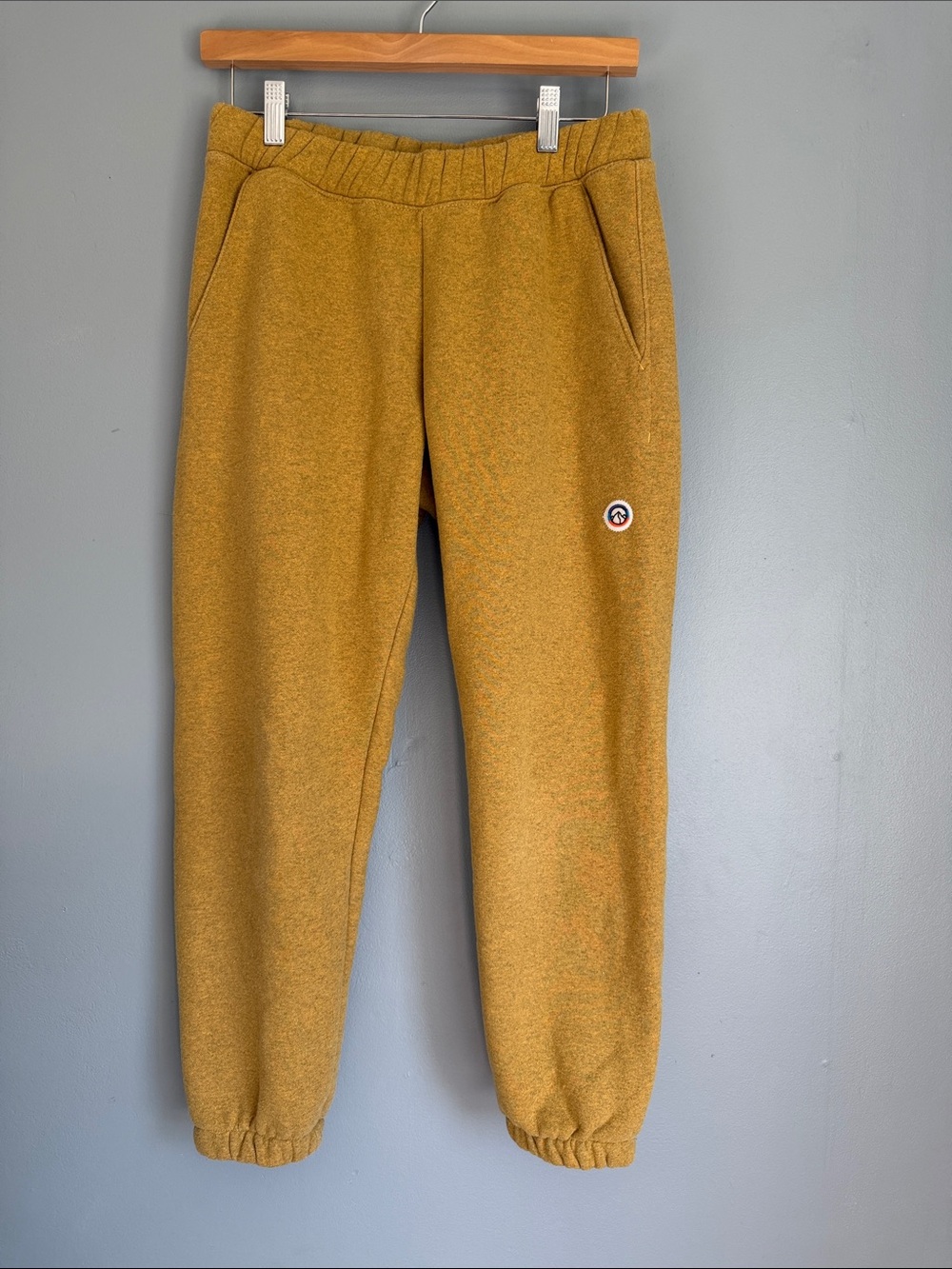 Patagonia Fitz Roy Icon Uprisal Cozy Gorpcore Sweatpants Joggers Cosmic Gold XS